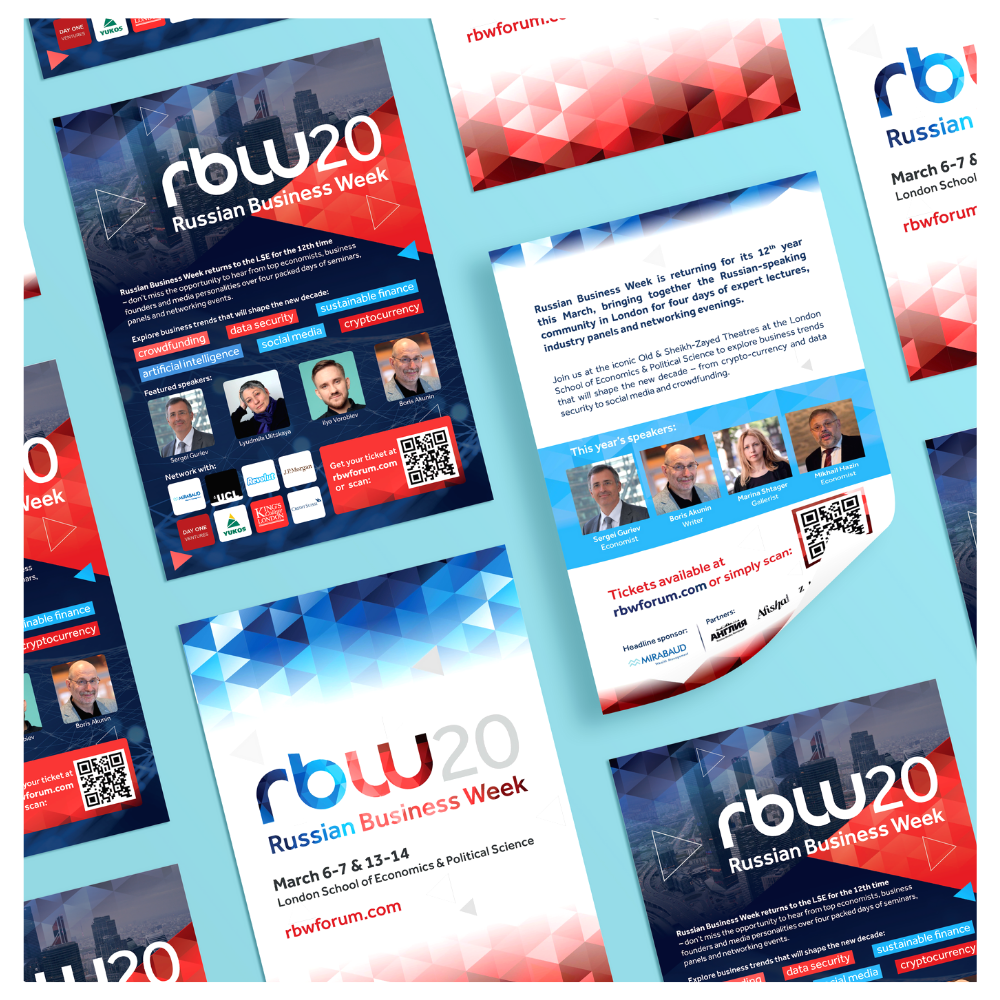 Russian Business week 2020 flyer
